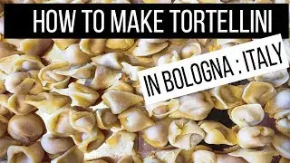 How to make tortellini | A cooking class in Bologna Italy