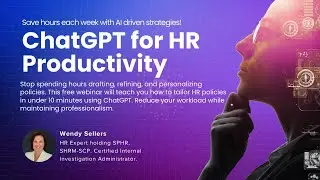 ChatGPT for HR Productivity