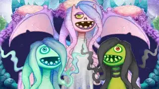 My Singing Monsters - Whisp Family - (Animations/Sounds)