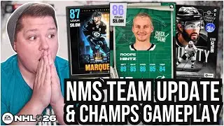 ОБНОВЛЕНИЕ КОМАНДЫ NMS И ИГРОВОЙ ПРОЦЕСС ЧЕМПИОНОВ (10 октября) | NHL 26