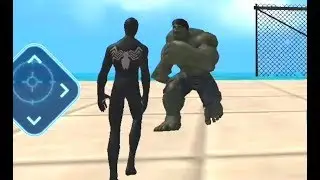 Flying Superhero Iron Spider City Battle | Flying Iron Spider Vs Monster Gangster - Android GamePlay