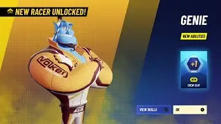 Disney Speedstorm: New Racer Unlocked: Genie