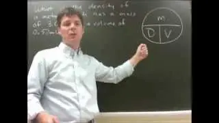 Solving a Density Problem - Mr Pauller