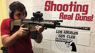 🔫DISPARANDO ARMAS REALES!🔫 | JuanMa Paradiso