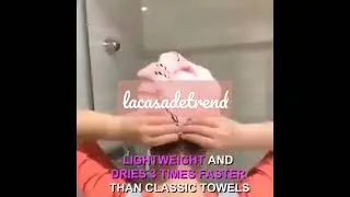 magic Hair Towel #shorts #shortsfeed #short #magic #hair #towels #hair #hairdryer #youtubeshorts #yt