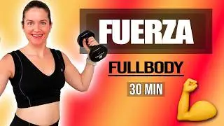 Get Strong at Home 💪 30-Min Full Body Strength (No Impact)