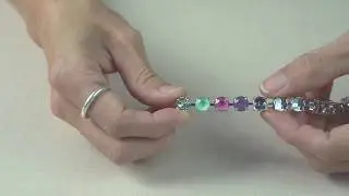 How to Embed Pointed Back Crystals into Cup Chain