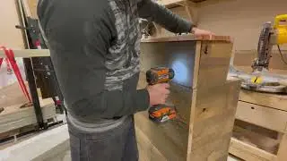 expo booth reception desk on $0 Budget