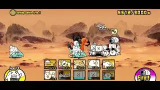 Unlocking Gas Mask Cat (Part 3/5) | Burning Sands Area 5 | No Gacha Account | The Battle Cats