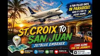 Jet Blue St.Croix to San Juan✈🛫🛬🏝🌴