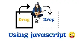 How to make a drag and drop with JavaScript?