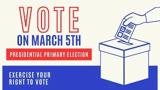 March Primary Election PSA