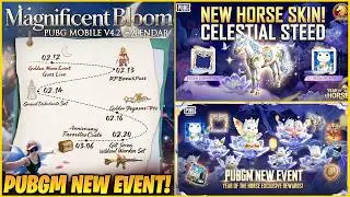 😍 PUBGM ALL UPCOMING EVENTS || NEW HORSE SKIN EVENT IS HERE || 8th ANNIVERSARY CRATE.