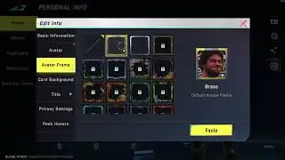 How To Change Avatar Frame in Blood Strike
