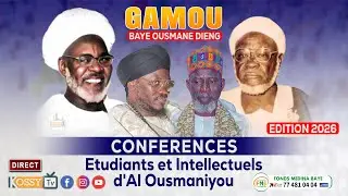 [🔴DIRECT ] CONFERENCES Des Etudiants et Intellectuels d&rsquo;Al Ousmaniyou Edition 2026
