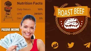 ROAST BEEF MINER IS BLOWING UP / 10K BNB & GROWING / PASSIVE INCOME /