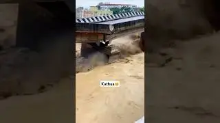 😱jammu update😱/ heavy rainfall/ #shorts #kathuanews #jammunews #jammuupdate #disaster #travelvlog