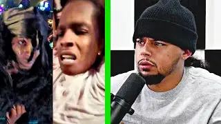 A$AP Rocky & Playboi Carti GET STUCK In Rolling Loud Moshpit