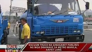Drainage improvement sa Espa&ntilde;a blvd., sa July 14 pa matatapos