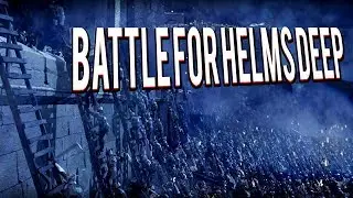 BATTLE OF HELMS DEEP - LORD OF THE RINGS MOD STARCRAFT 2 MOD