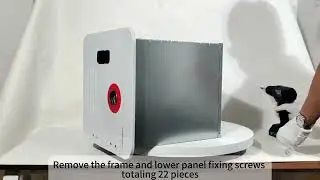 Guidelines for disassembling the panel frame of the Fogatti third generation RV water heater