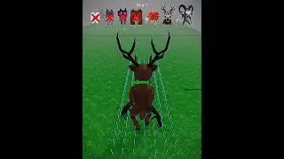 LASER SWORD vs  DEER ☠️ | #99nightintheforest #roblox #robloxedit