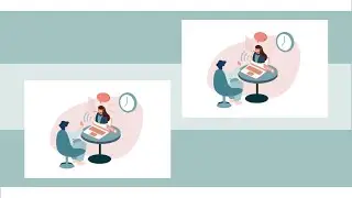 How to Create an Illustration about Online Meeting with Online Design Tool