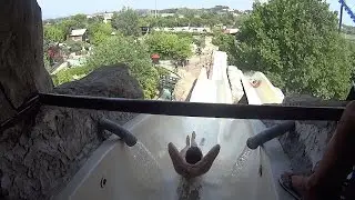 Scary Kamika Water Slide at Caneva Aquapark