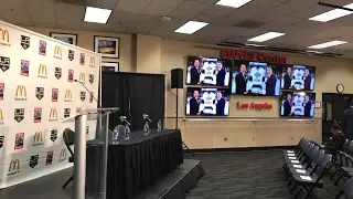 Bob Miller press conference