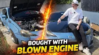 I bought a Scion FRS with a broken engine. Rebuild Part 1.