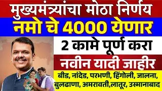 नमो शेतकरी योजना 8 वा हप्ता वाटप | Namo Shetkari yojana 8th installment #pmkisan #namo