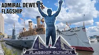 Philadelphia Day 2 - Protected Cruiser USS Olympia and USS Becuna