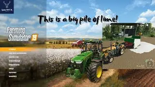 FS19 - No Money More Fun - Day #008: This is a big pile of lime!