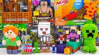 Minecraft Movie Toy Collection Unboxing | Brick My World | Creator Series Collectible Action Figure