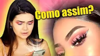 TENTEI IMITAR A MAKE DA GRINGA E DEU NISSO!