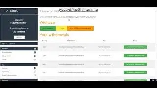 adbtc - Earn Free Bitcoin - Withdraw and Payment