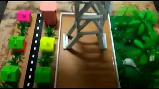 Mobile tower radiation model
