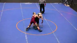 2010 Utah State 5A Wrestling Championships - Mitch vs Craig Skousen from Alta HS