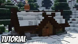 Minecraft: как построить скандинавский зимний дом (руководство по снежной деревне викингов)