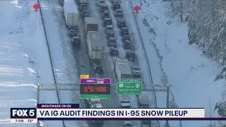 Virginia lawmaker wants answers following audit on I-95 snowstorm gridlock | FOX 5 DC