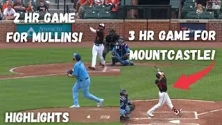 Cedric Mullins Has ANOTHER 2 Homer Game?! Ryan Mountcastle HITS 3 HOMERS TOO! (Highlights)