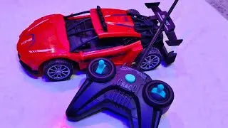 RC Remote Control RTR Spray Car Unboxing