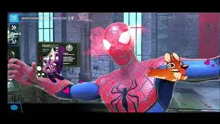 Marvel Super Hero Avanger Nick Fury manages to open an interdimensional portal