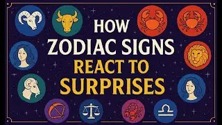 How Zodiac Signs React to Surprises | The Funniest Zodiac Reactions Explained!