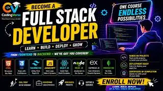 Become a Full Stack Developer in 2026 🚀 | MERN Stack Course with Real Projects | Only ₹5000