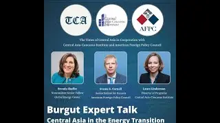 Burgut Expert Talk - Central Asia in the Energy Transition