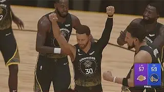 Steph Curry puts entire Lakers to sleep with a bang! | NBA 2K23 GOAT LEAGUE