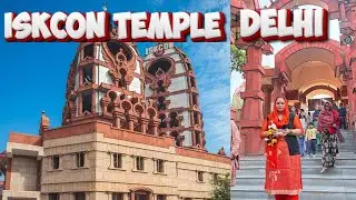 Famous ISKCON Temple of Delhi | Isckon temple Vlog |🙏#trending #isckontemple #vlogviral