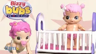 Bizzy Bubs  Poppy, Snowbeam and Cute Crib with Gracie from Moose Toys