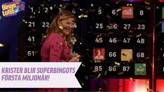 Här blir han miljonär i BingoLottos Superbingo!